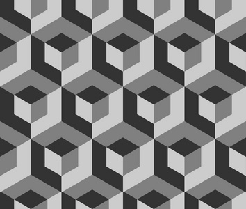 抽象的图案,有重叠的正方形照片