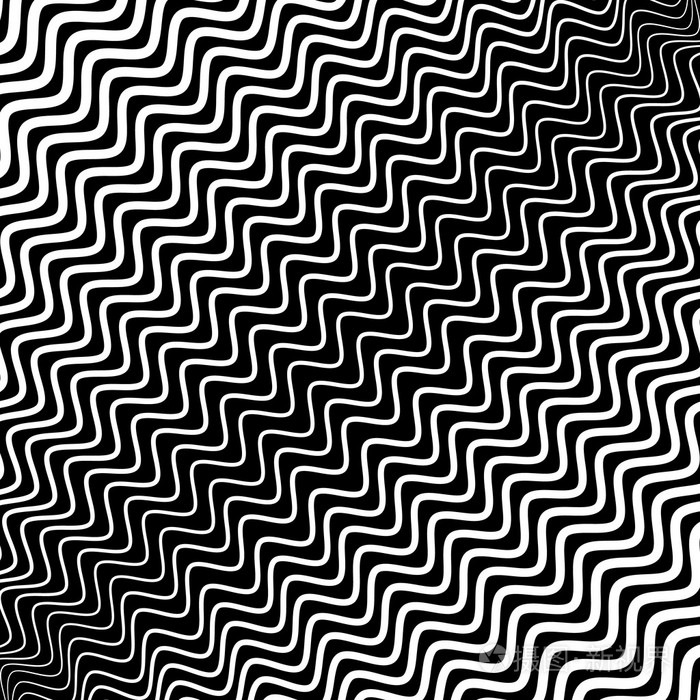 波浪锯齿线模式