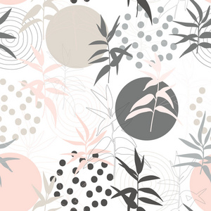 几何植物图片-几何植物素材-几何植物插画-摄图新视界