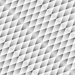 无缝的梯度菱形网格模式。抽象的几何背景设计