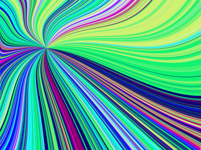抽象的彩虹层旋流形状背景