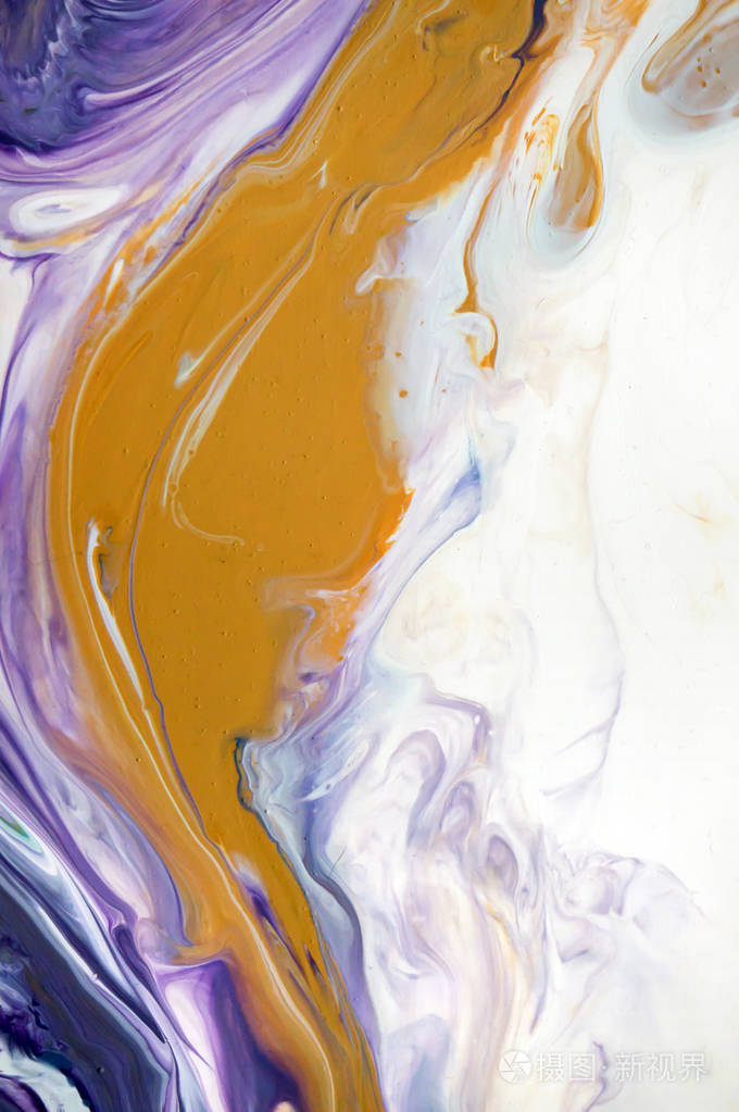 色彩鲜艳的抽象绘画背景.高质感的油漆.高质量的细节