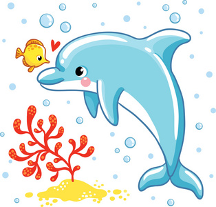 海豚鱼图片