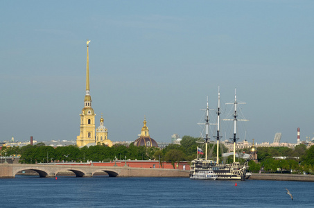 圣彼得斯堡的城市景观