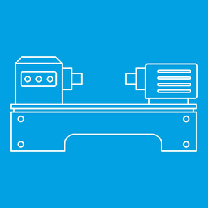 车床机图标, 轮廓样式