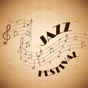 爵士音乐电影节海报图片