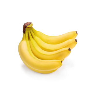 一群在成熟香蕉