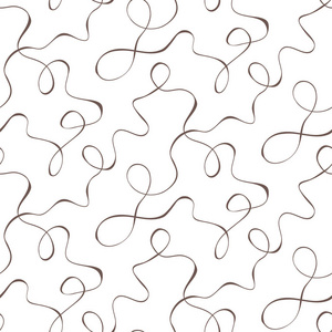 无缝模式的弧形线条矢量图照片