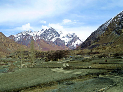 巴基斯坦北部喀喇昆仑山偏远 Shimshal 村