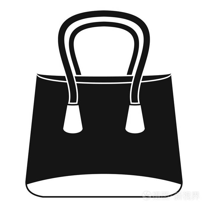 小女人包图标,简单的样式