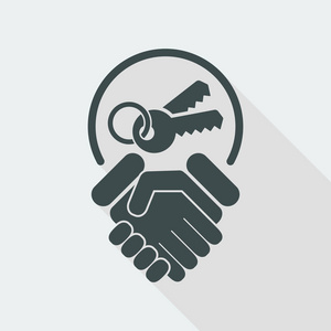 交付钥匙交付的钥匙图标照片