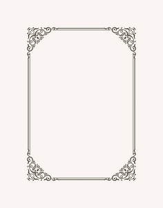 白色的证书图片