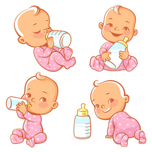 宝宝的牛奶瓶