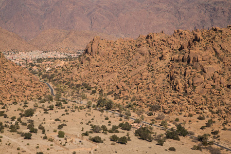 摩洛哥岩石景观图片