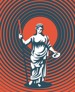 希腊女神赫拉矢量插图照片