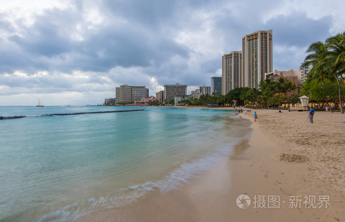 威基基海滩夏威夷