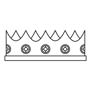 小皇冠图标，大纲样式