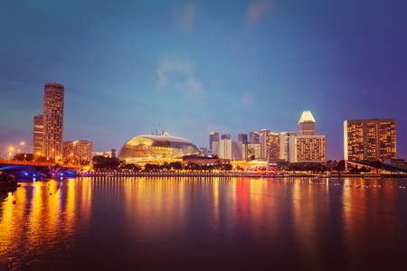 新加坡市容夜
