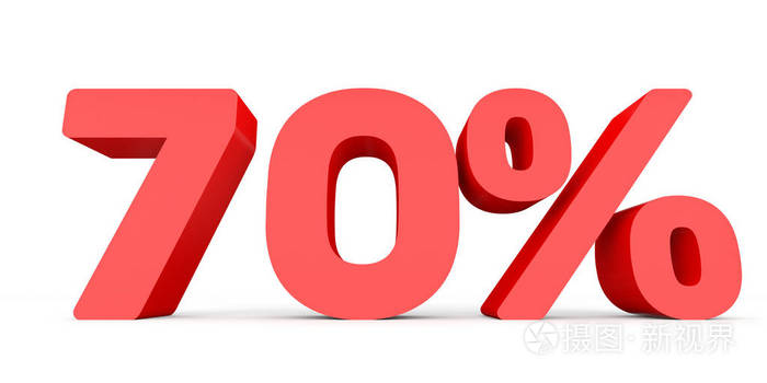 折扣70%.