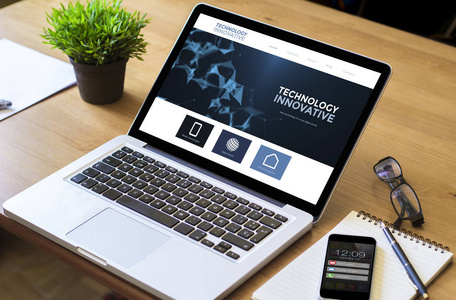 白色的桌面笔记本电脑屏幕创新照片