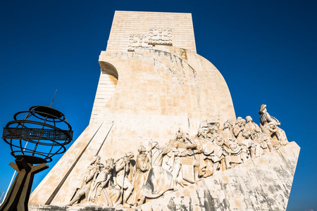 纪念碑的发现，里斯本，葡萄牙 欧洲