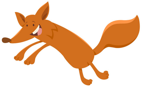 快乐狐狸动物字符