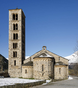 罗马教会的圣克莱门特 de Taull，加泰罗尼亚西班牙