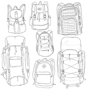 书包涂鸦图片-书包涂鸦素材-书包涂鸦插画-摄图新视界
