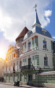 豪宅 1902年, 现在塔林房子戏院在老城市, 塔林。爱沙尼亚