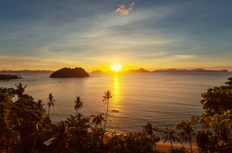 惊人的海湾风景