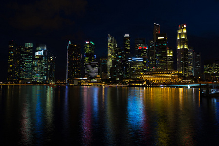 新加坡金融区与企业打造的景观图片