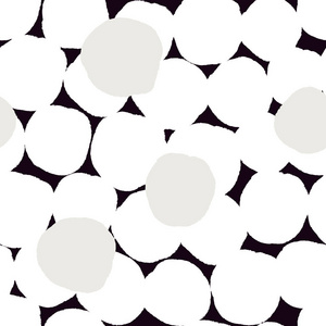 无缝的有趣模式与大点图片