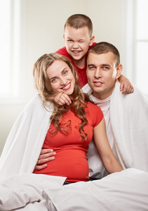 孕妇家庭幸福
