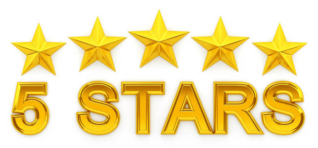 五颗星图片