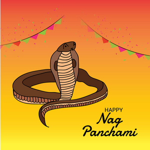 Subh Nag Panchami, mahashivaratri 海报背景插图