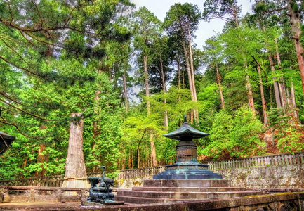 托绍古，在日光的神社