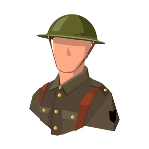 很萌的动态头像形象, 在第一次世界大战期间, 英国军队的士兵胸围.