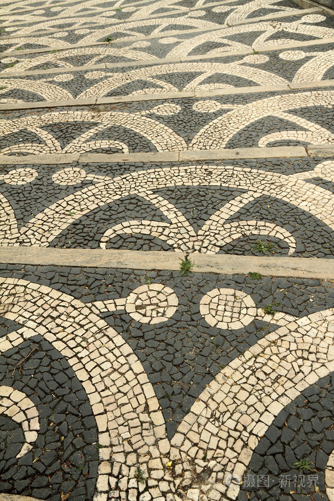 小石头铺的楼梯