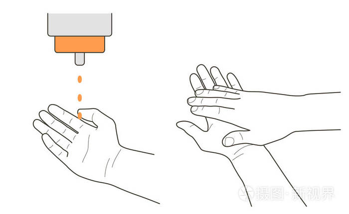 消毒液应用,矢量符号插画-正版商用图片0r49my-摄图新视界