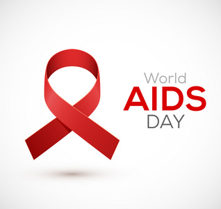 世界艾滋病日丝带图片
