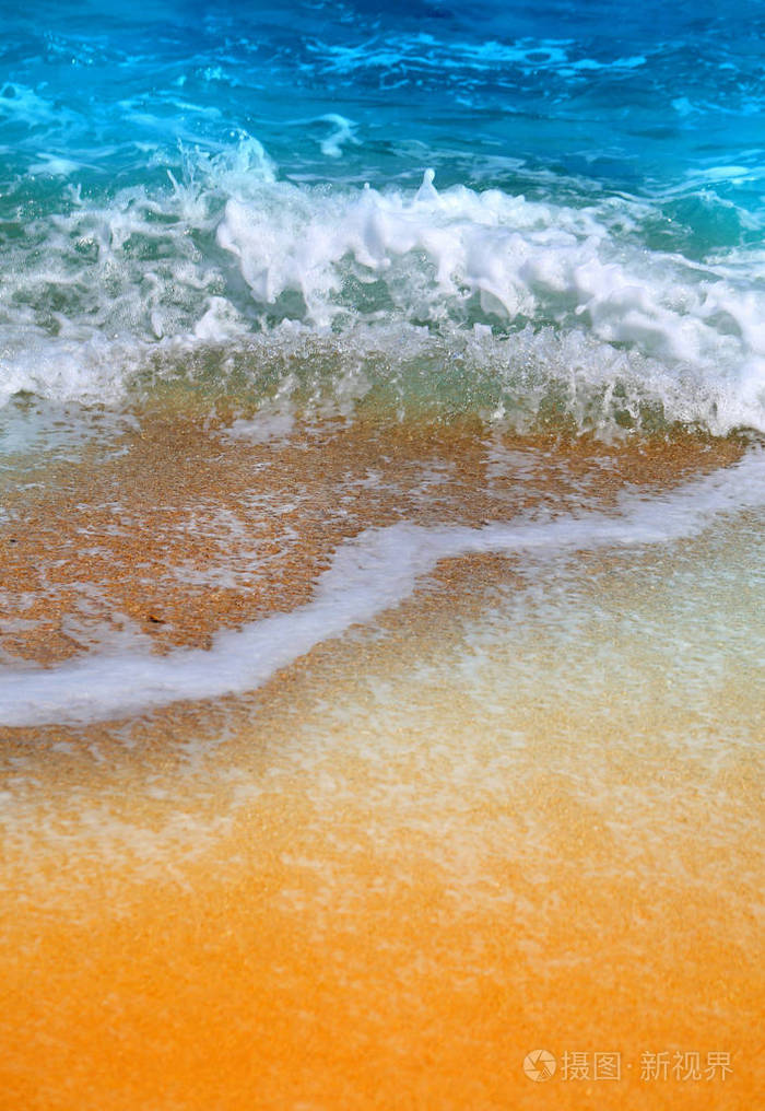 照片背景海浪