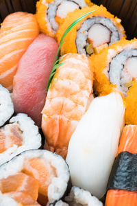 海鲜寿司日本料理风格