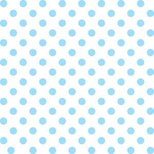 无缝模式向量包括无缝填充任何形状, 大型粉彩 aqua 波尔卡圆点白色