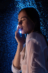 性感淋浴女孩图片