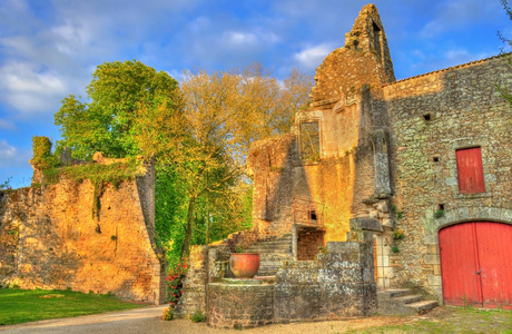 城堡 de Bressuire，法国城堡废墟