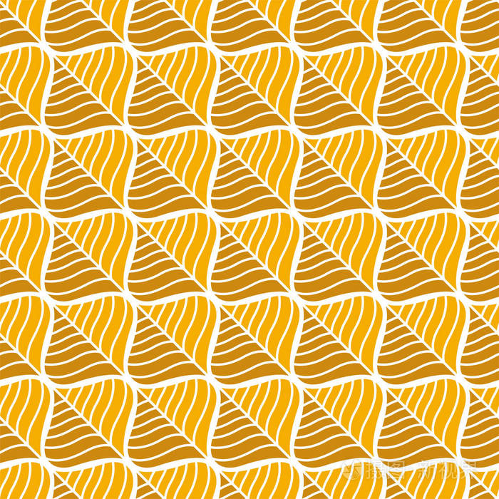 抽象对称向量纹理.叶背景