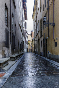 狭窄的街道 Florence.Italy