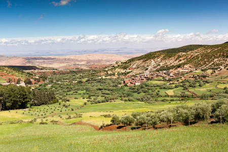 摩洛哥阿特拉斯景观