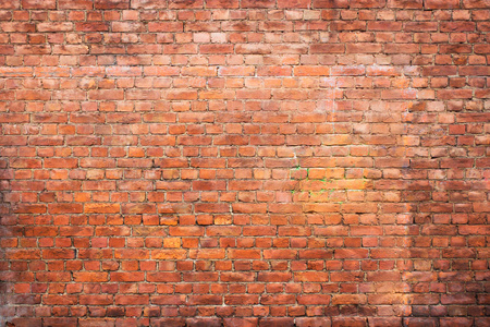 古砖风化水泥墙面红色摇滚