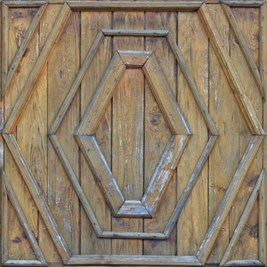 木质木板与指甲的艺术家设计无缝模式